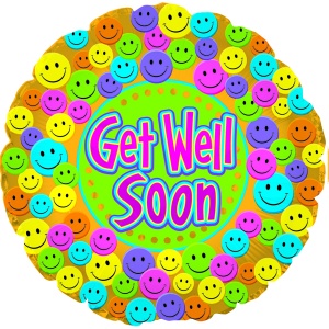Get Well Soon Smiley Faces